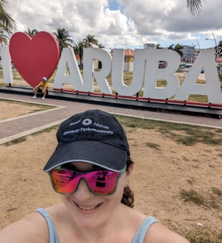 Lauren G in Aruba